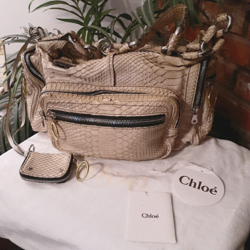 Sold  *****Chloe' Limited Edition Python Betty